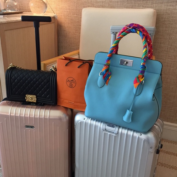 Hermes Toolbox 26 swift atoll (Tiffany blue) RARE! - Picture 4 of 4