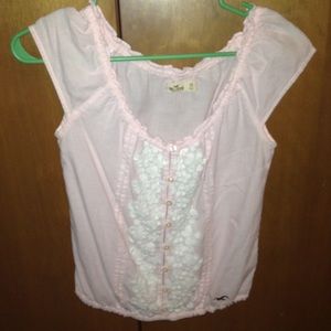 Pink Hollister top