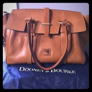 Dooney Bourke Tab Collar Satchel