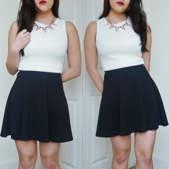 Black Skater Skirt