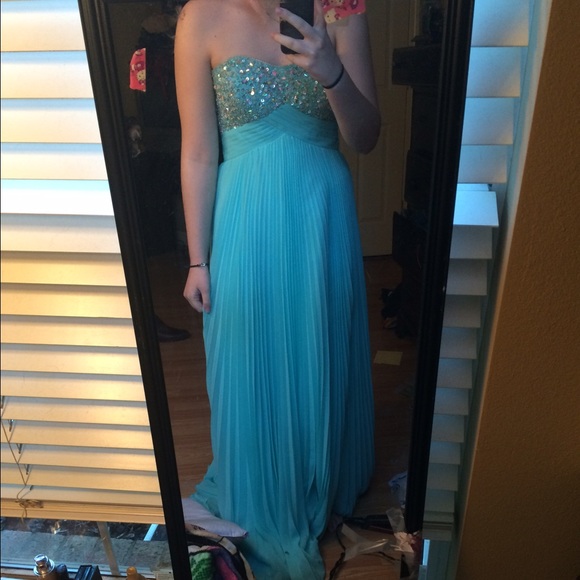 Blue Prom Dress