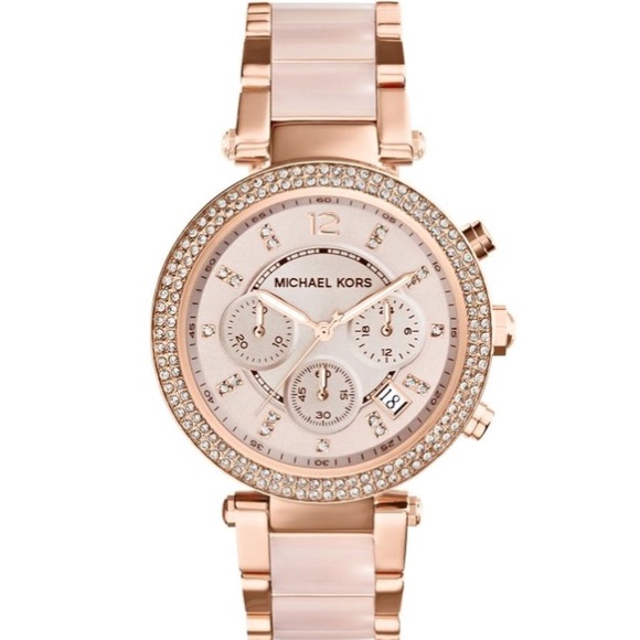 Rose Gold MK watch , used