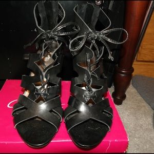 Mossimo Gladiator Lace-up Heels