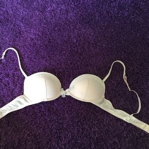 Pink shiny Gilly Hicks Demi bra