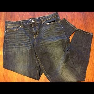 Gap Skinny Jeans in Dark Wash