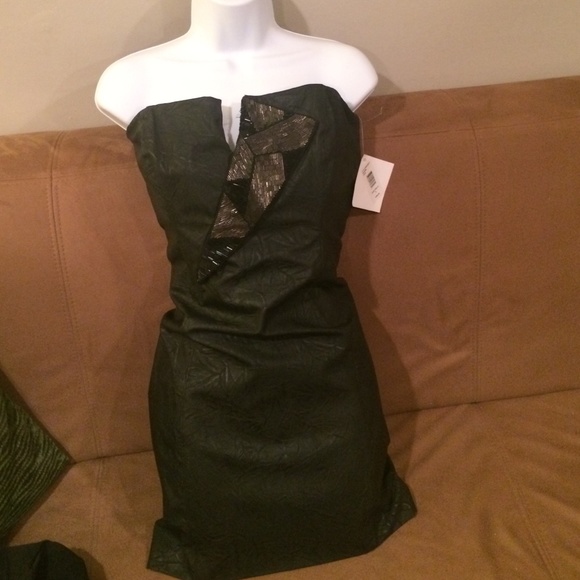 Leather Dress NEVER WORN