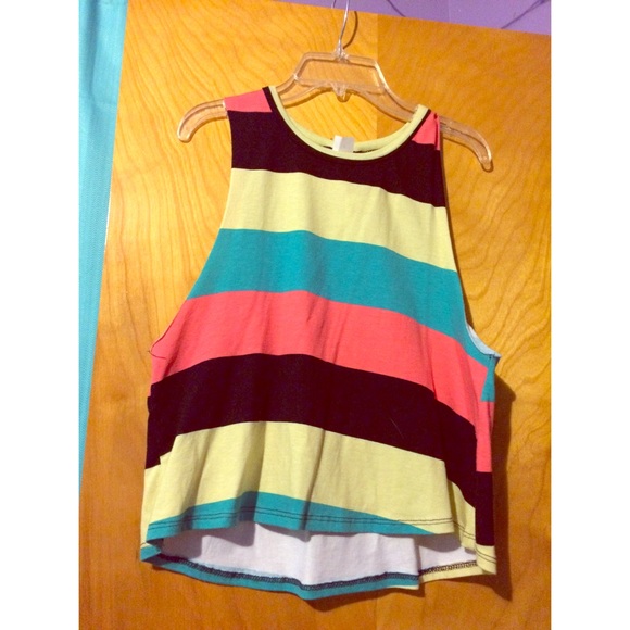 Stripped crop top