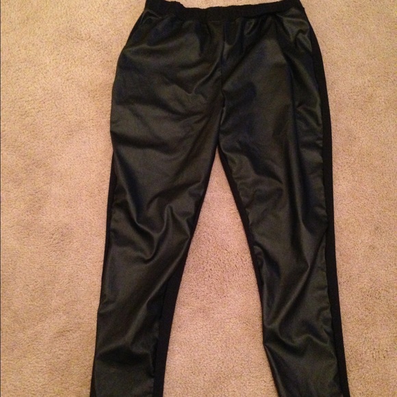 Faux Leather Legging 2X