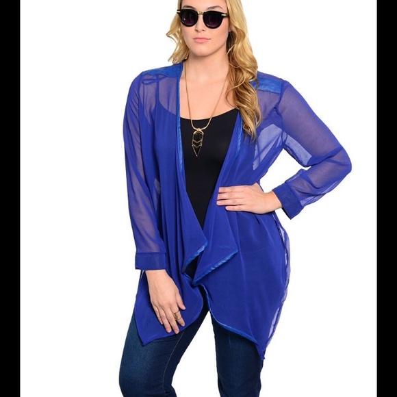 Cute & Trendy Royal Blue Top