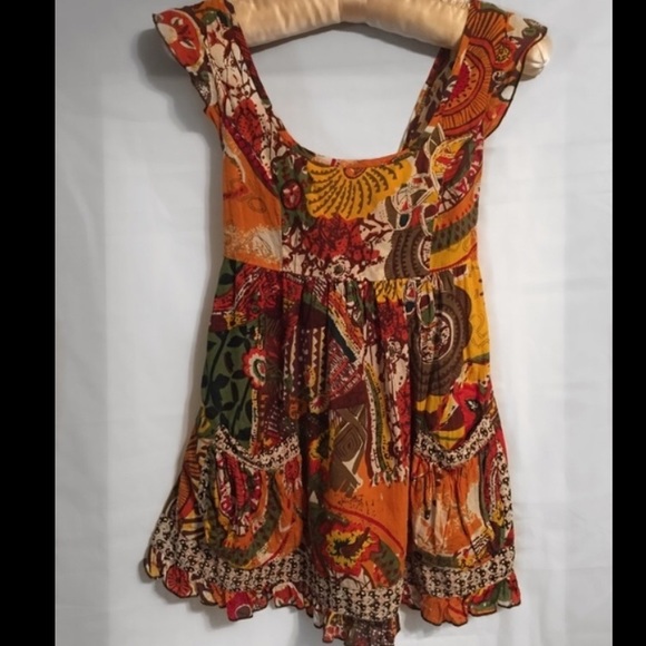 Bohemian summer tank top