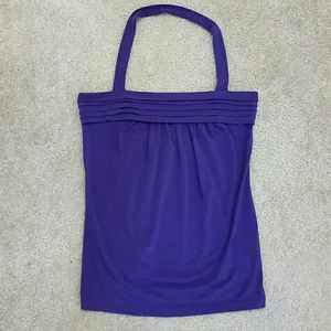 Royal Purple Tube/Halter Top