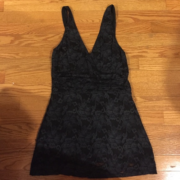 White House | Black Market black lace tank top