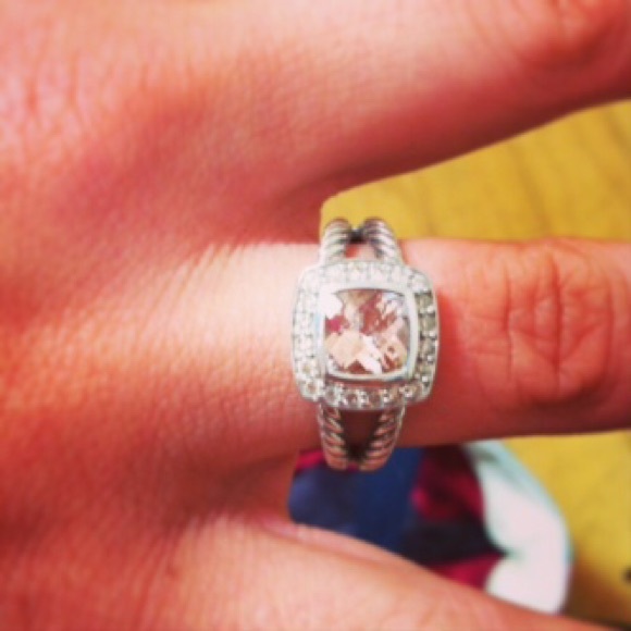 David Yurman Jewelry - David Yurman morganite ring
