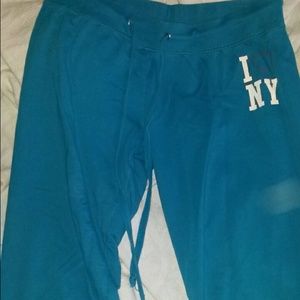 Capri sweat pants