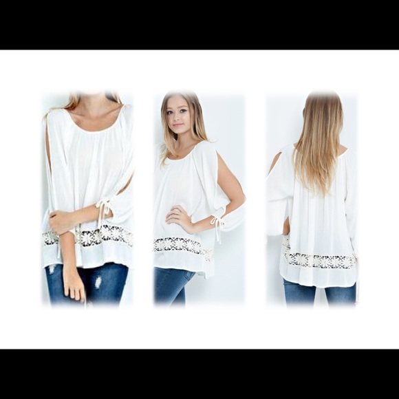 Romantic Daisy Ivory Blouse