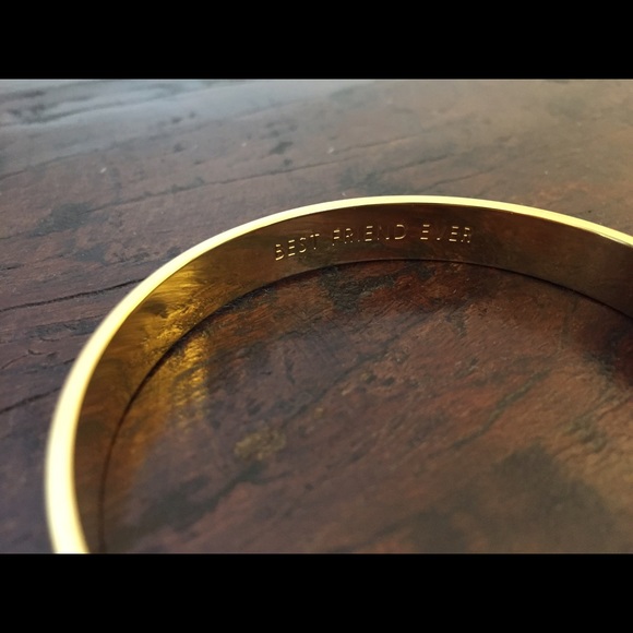 kate spade Accessories - Kate Spade Best Friend Ever Bangle
