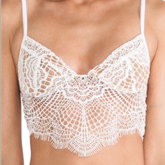 For Love & Lemons Bat Your Lashes Bra