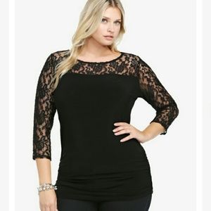 Torrid lace top