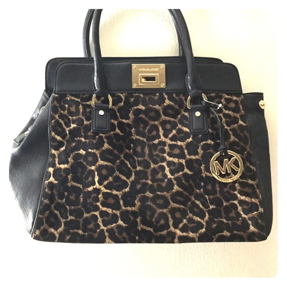 Leopard fur Michael Kors bag - Picture 1 of 2