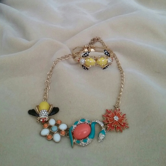 Bracelet and necklace