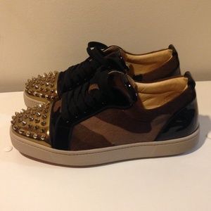 Christian Louboutin pony hair sneaker size 39