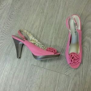 Coral/Pink Heels