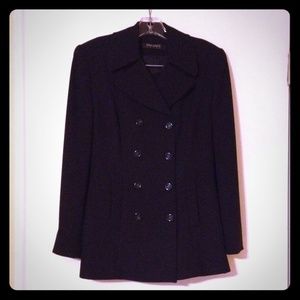 Tahari size 4 2 Pc suit navy blue