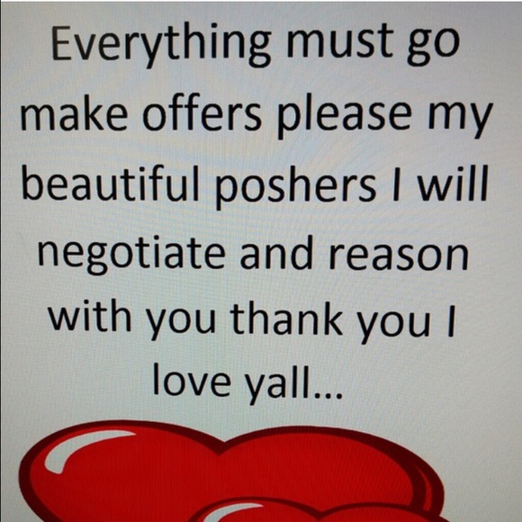 Everything must go- go - GO!