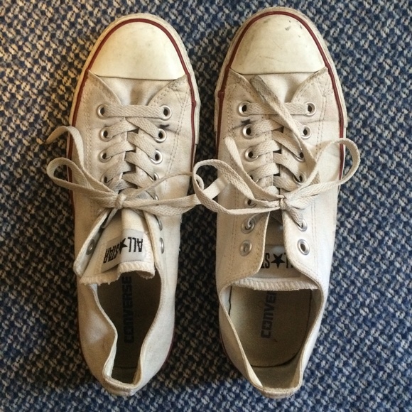 *ON HOLD* White Converse