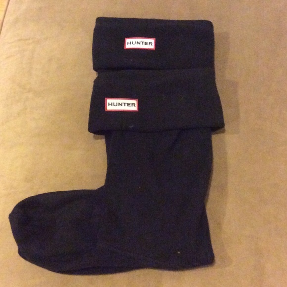 Hunter inside tall socks