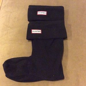 Hunter inside tall socks