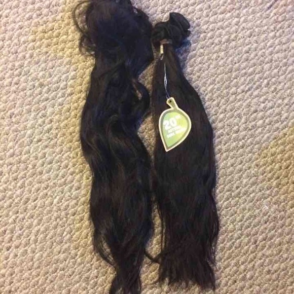 SOLD 🚫2.5 bundles of dark brown virgin human hair