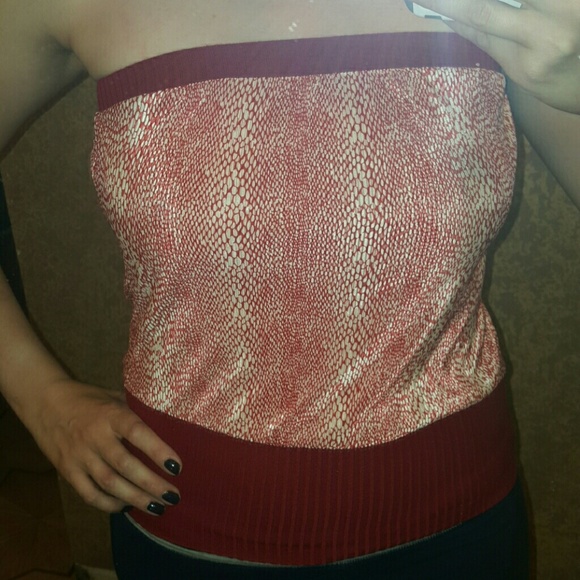Beautiful red summer top