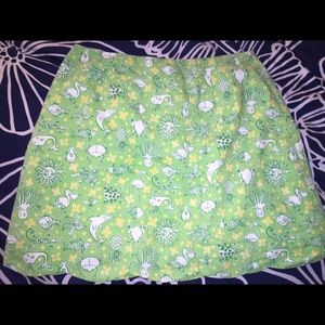 Lilly Pulitzer Skirt with scalloped bottom