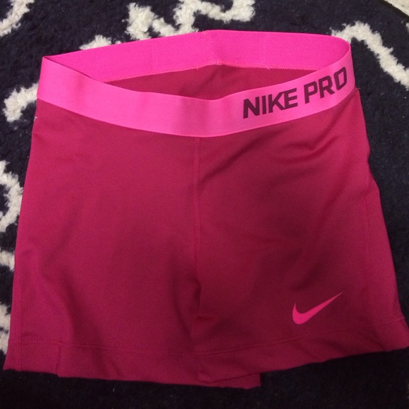 Nike pro spandex shorts