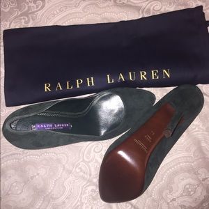 Brand 🆕Ralph Lauren green pumps
