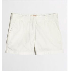 White Chino Shorts