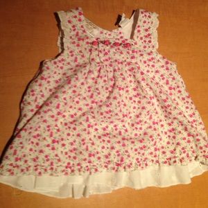 Rosebud baby dress