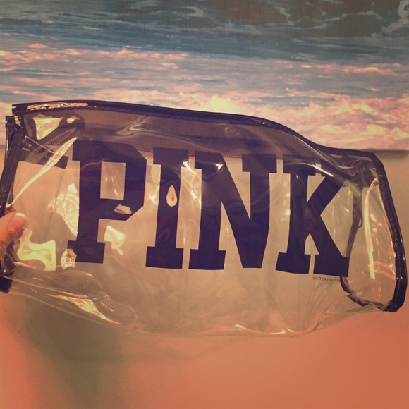 PINK Victoria's Secret makeup bag