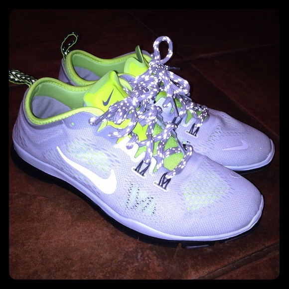 Nike Free TR Fit 4 Neon Green Training Sneakers 6