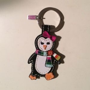 COACH Penguin keychain
