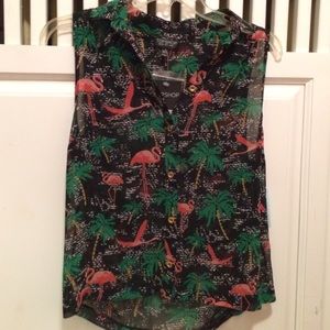 Flamingo Topshop shirt