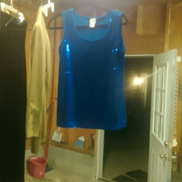 NWOT GORGEOUS sequined top!