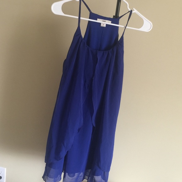 Layered chiffon dress! Sz M