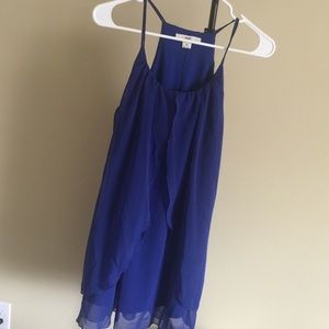Layered chiffon dress! Sz M