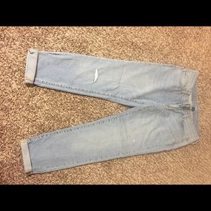 Gap crop jeans
