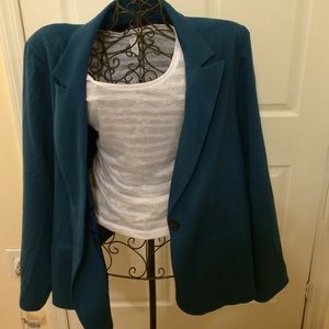 Teal Blazer