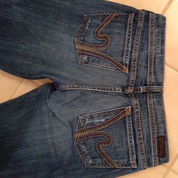 Citizens of Humanity low waist flare jeans - Picture 2 of 4