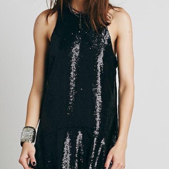 Black sparkly dress - Picture 2 of 4