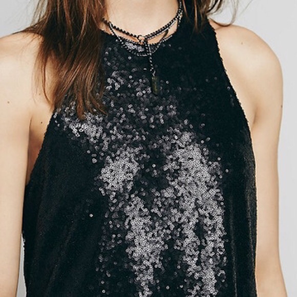 Black sparkly dress - Picture 3 of 4